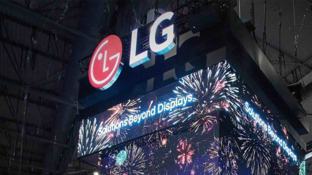 Un display LG