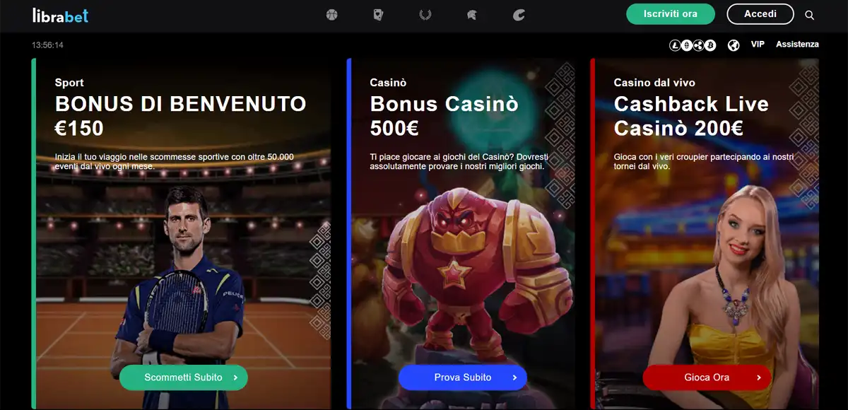 LibraBet sito non AAMS cosa si rischia