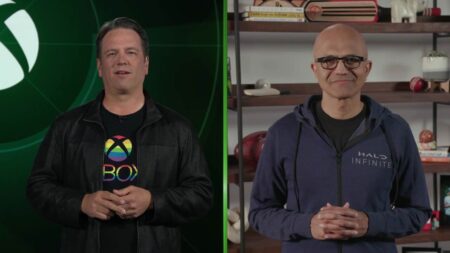 Phil Spencer e Satya Nadella