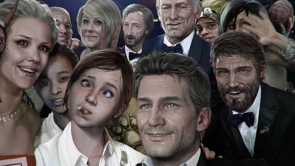 I personaggi principali dei giochi di Naughty Dog
