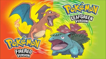 Charizard e Venusaur di Pokémon Rosso Fuoco e Verde Foglia
