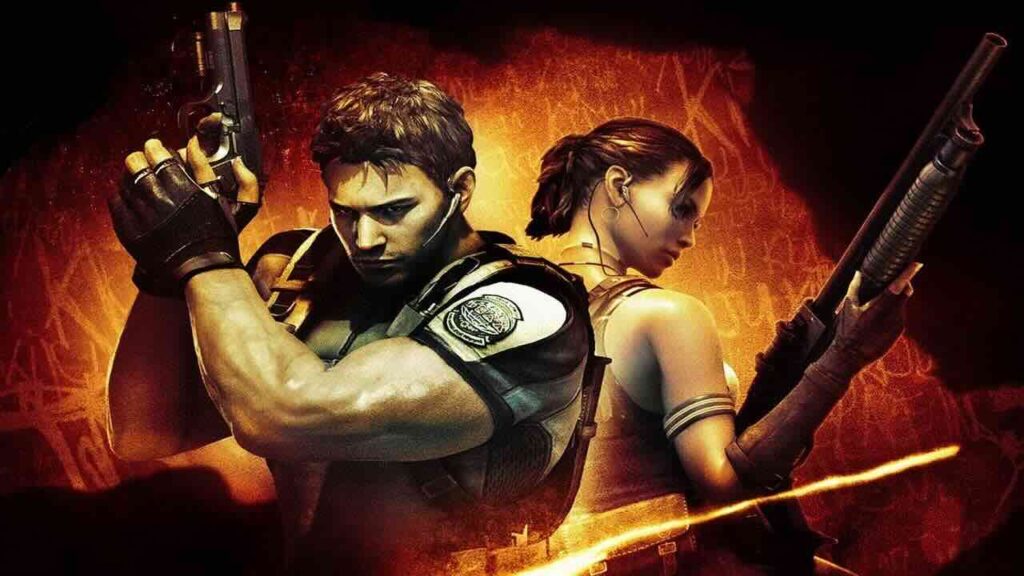 I due protagonisti di Resident Evil 5