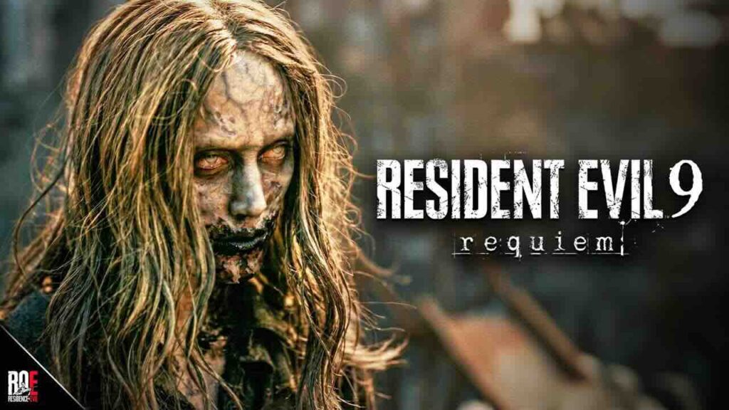 Una donna zombie di Resident Evil Requiem