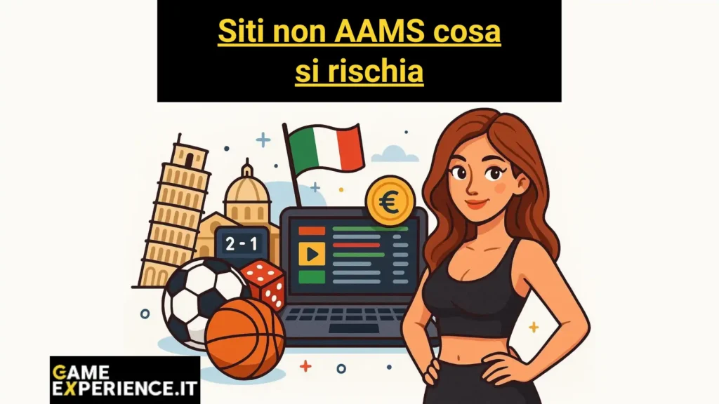 Siti non AAMS cosa si rischia