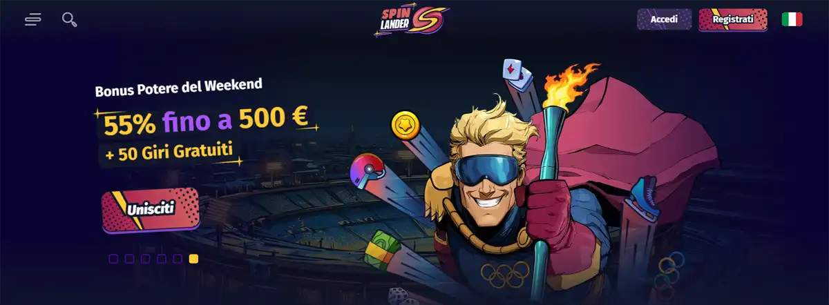 Spinlander sito di poker non AAMS