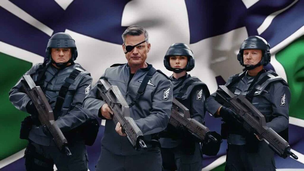 Starship Troopers: Ultimate Bug War! riceve la data di uscita ufficiale su console e PC I personaggi principali di Starship Troopers: Ultimate Bug War!