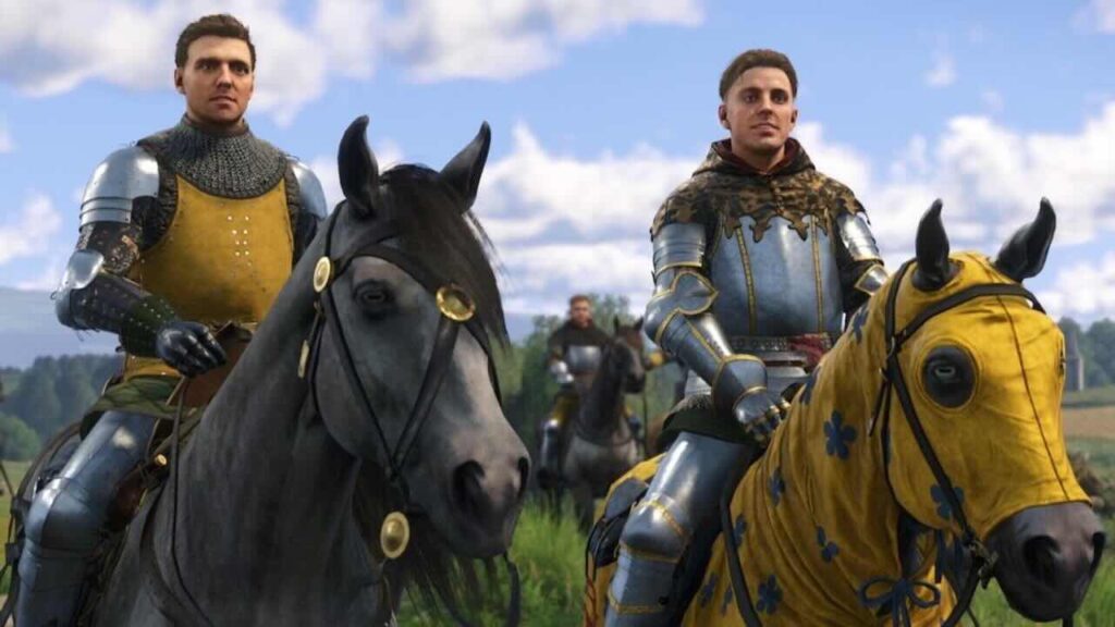 Henry ed il suo alleato a cavallo in Kingdom Come: Deliverance 2