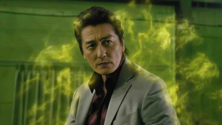 Il protagonista di Yakuza X Nihon Toitsu