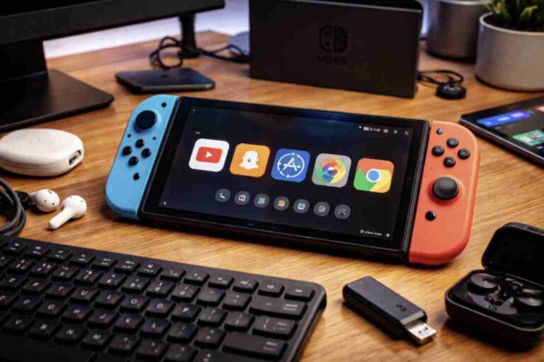 Dentro la Switch esiste già un browser web, ma non è accessibile direttamente. Serve solo per autenticarsi alle reti pubbliche, e proprio lì si apre una breccia interessante